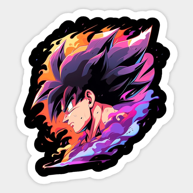 goku Sticker by pokermoment